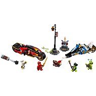 LEGO Ninjago 70667 Kaiova motorka s čepeľami a Zaneov snežný voz - LEGO stavebnica