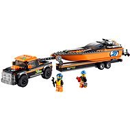 LEGO City 60085 4x4 with Powerboat - Építőjáték