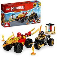 LEGO® NINJAGO® 71789 Verfolgungsjagd mit Kais Flitzer und Ras' Motorrad - LEGO-Bausatz