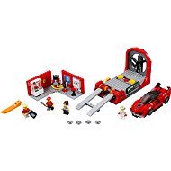 LEGO Speed Champions 75882 Ferrari FXX kutató és fejlesztő központ - Építőjáték