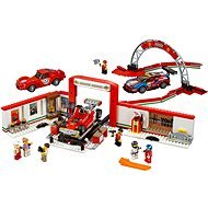 LEGO Speed Champions 75889 Exkluzív Ferrari garázs - Építőjáték