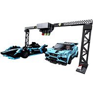 LEGO Speed Champions 76898 Formula E Panasonic Jaguar Racing GEN2 car & Jaguar I-PACE eTROPHY - LEGO