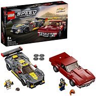 LEGO Speed Champions 76903 Chevrolet Corvette C8.R Race Car and 1968 Chevrolet Corvette - LEGO Set