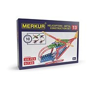 Merkur Metallbaukasten - Hubschrauber/Flugzeug - Bausatz