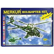 Merkur Metallbaukasten Hubschrauber-Set - Bausatz