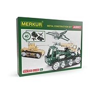 Merkur Metallbaukasten Panzer-Set Army Set - Bausatz