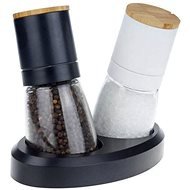 Toro Salt and Pepper Mill, 6.5/13.2cm, 140ml, 2pcs - Manual Spice Grinder