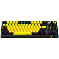 LORGAR KBP70TKLW, TKL black/yellow - CZ - Gaming Keyboard