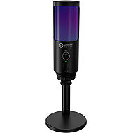 LORGAR microphone SMP40, RGB and external mute button, Black - Gaming Microphone