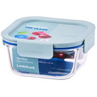 LocknLock "CLEAR" square jar 0,5 l mint - Storage Jar