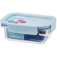 LocknLock "CLEAR" rectangular jar 0,38 l mint - Storage Jar