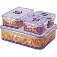 Lock&Lock ételtároló doboz szett - 4 db - Ételtároló doboz szett
