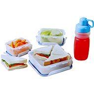 Lock&Lock sandwich box set + drinking bottle 4pcs - Food Container Set
