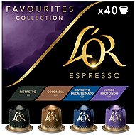 L'OR Espresso Favourites mix 40 capsules for Nespresso®* Original coffee machines - Kávové kapsle