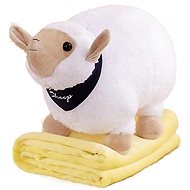 TEXTILOMANIA Plush Sheep with baby blanket inside white - Blanket