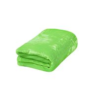 TEXTILOMANIE Microflannel blanket Violet 200 × 230 cm light green - Blanket
