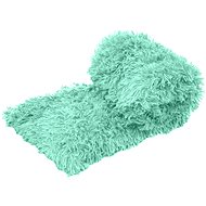 TEXTILOMANIA Fluffy blanket 160 × 200 cm mint - Blanket