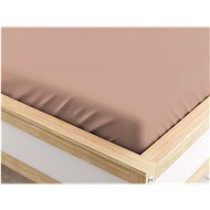 TEXTILOMANIE Stretch microfiber sheet old pink 180 × 200 cm - Bedsheet