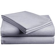 TEXTILOMANIE Cotton sheet Lux light grey 220 × 240 cm - Bedsheet