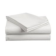 TEXTILOMANIE Cotton sheet white 230 × 240 cm - Bedsheet