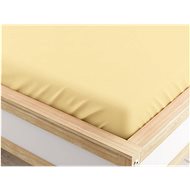 TEXTILOMANIE Jersey sheet Micro cream 180 × 200 cm - Bedsheet