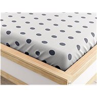 TEXTILOMANIE Flannel sheet Andy 200 × 220 cm grey - Bedsheet