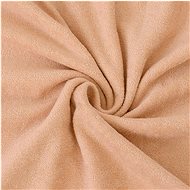 Kvalitex Terry baby sheet light beige 70 × 140 cm - Cot sheet