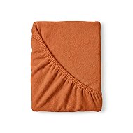 Kvalitex Terry sheet brown 180 × 200 cm - Bedsheet