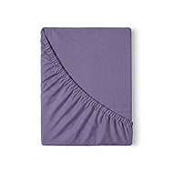 Kvalitex Jersey sheet light purple 160 × 200 cm - Bedsheet