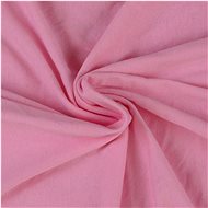 Kvalitex Jersey baby sheet light pink 60 × 120 cm - Bedsheet