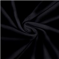 Kvalitex Jersey sheet black 160 × 200 cm - Bedsheet