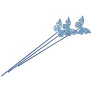 Ashleigh & Burwood Diffuser sticks, polyester, blue with butterfly, 3 pcs, length 28 cm - Incense Sticks