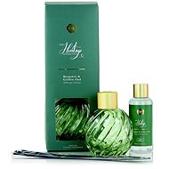 Ashleigh & Burwood Gift set glass GREEN with refill BERGAMOT & GOLDEN OUD 150 ml - Reed Diffuser