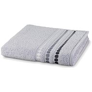 FROTTANA Line Points osuška 67 × 140 cm světle šedá - Bath Towel