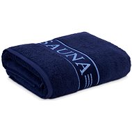 FROTTANA Sauna towel 80 × 200 cm dark blue - Bath Towel