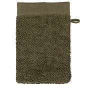 MÖVE Bamboo washcloth Autumn Delights 15 × 20 cm olive - Washcloth