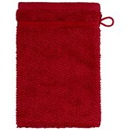 FROTTANA Pearl washcloth 20 x 15 cm red - Washcloth