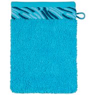 FROTTANA Shadow washcloth 20 x 15 cm turquoise - Washcloth