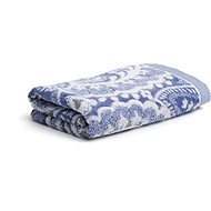 Möve Ethno Allover 80 × 150 cm pacific - Bath Towel