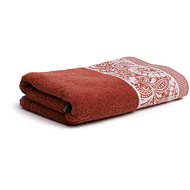 Möve Ethno Doubleface 50 × 30 cm sienna - Towel