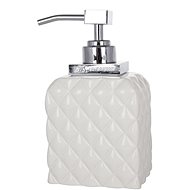 Lene Bjerre Portia white - silver - Soap Dispenser