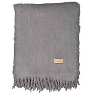 Balmuir Aurora kid 115 × 180 cm mohair silver grey - Blanket