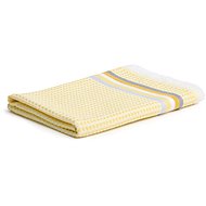 Möve Summer Piquée 50 × 100 cm white yellow - Towel