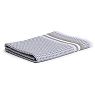 Möve Summer Piquée 50 × 100 cm white grey - Towel