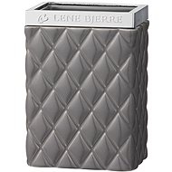 Lene Bjerre Portia, anthracite - silver - Toothbrush Holder Cup