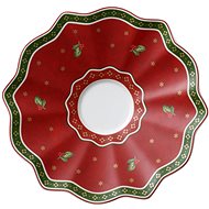 VILLEROY & BOCH TOY'S DELIGHT Christmas cup saucer for white coffee - Saucer
