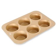 NORDIC WARE Muffin tin with six golden moulds - Baking Mould