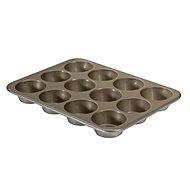 NORDIC WARE Gold and silver plate with 12 muffin tins - Baking Mould