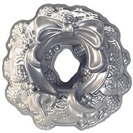NORDIC WARE Holiday wreath mould silver - Baking Mould