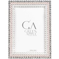 Green Apple Crystal Silver Pink Small - Photo Frame